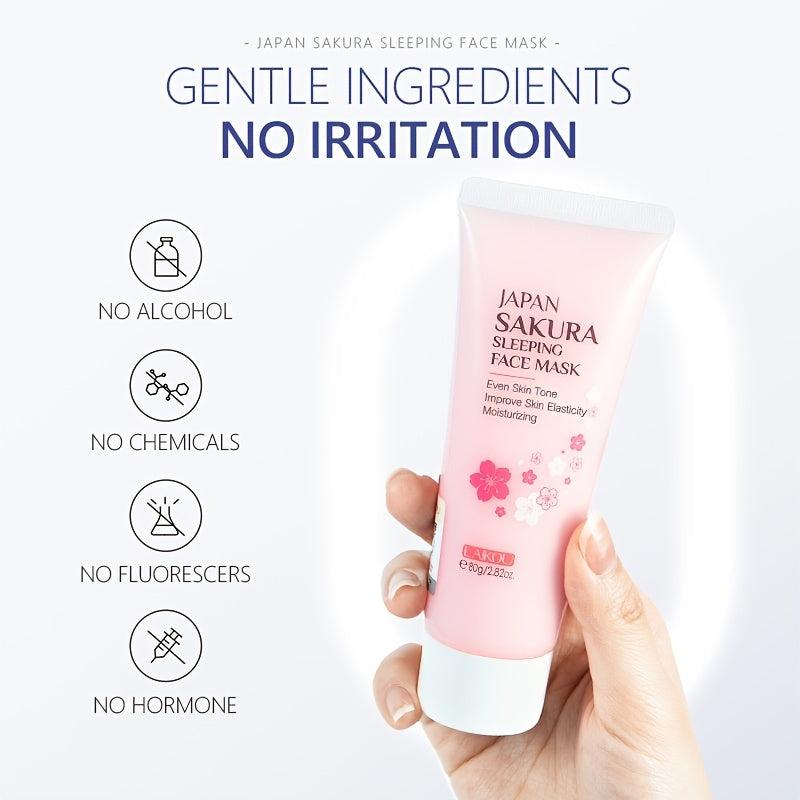 Sakura Moisturizing Sleeping Face Mask Cream