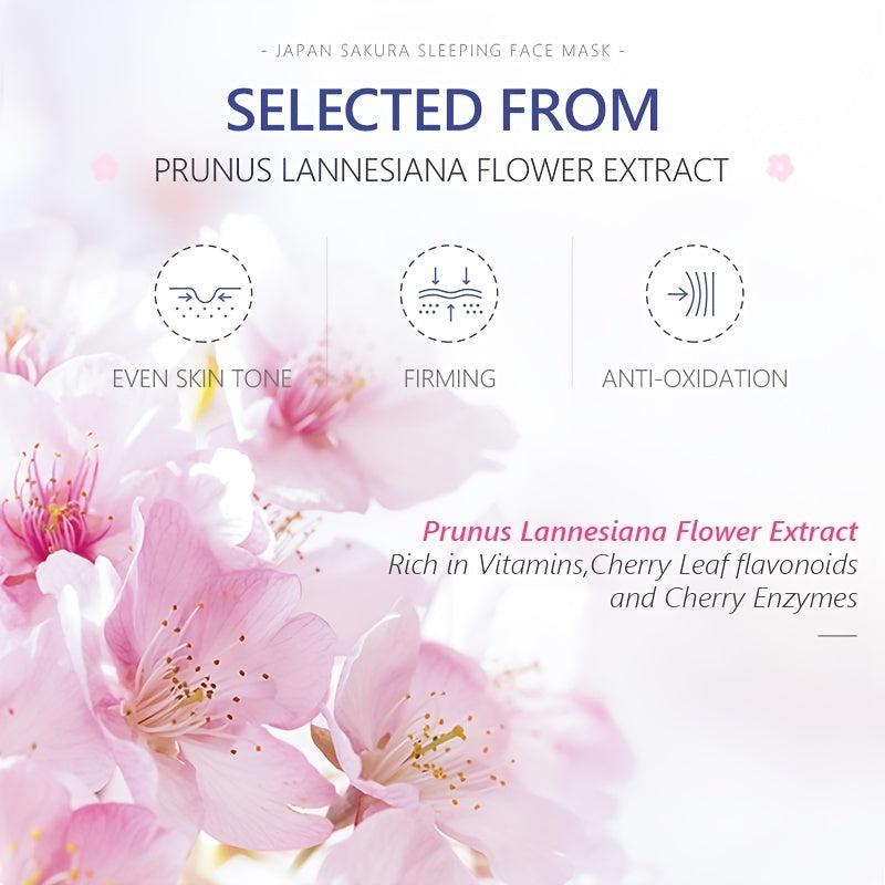 Sakura Moisturizing Sleeping Face Mask Cream
