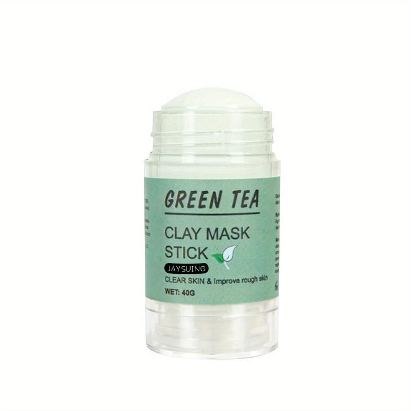 Green Tea Clay Mask Stick Deep Cleansing Tightens Pores Fades Spots