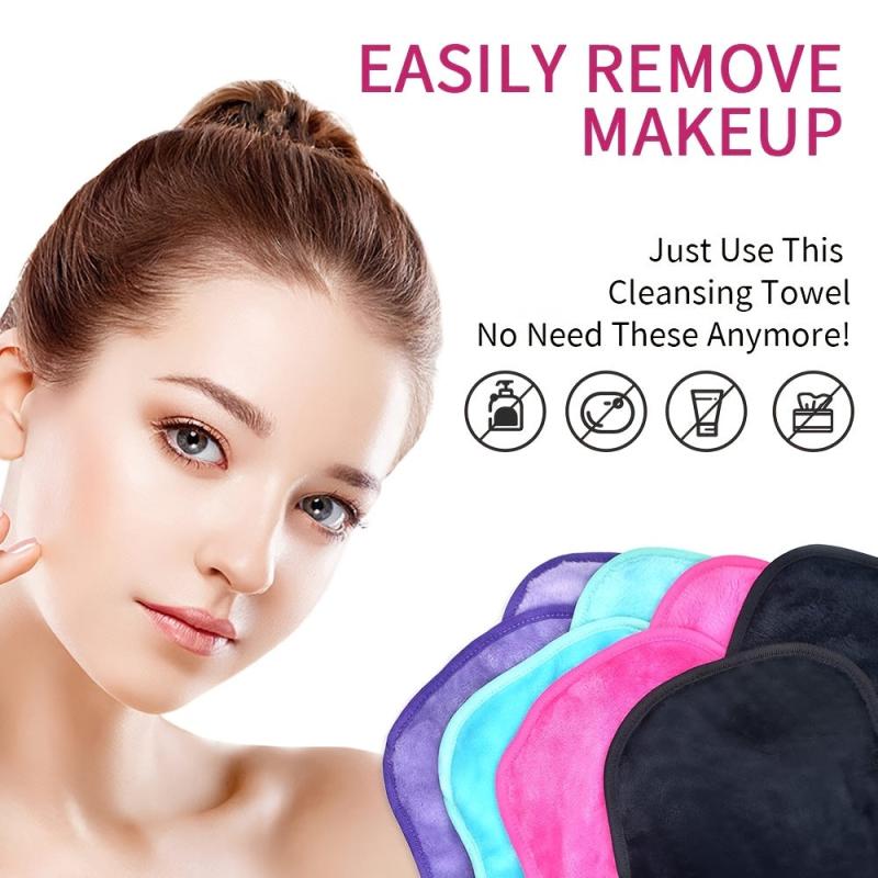 4 Reusable Makeup Remover Cloths for Face Gentle Cleansing Towels