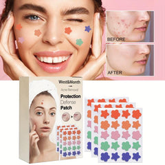 60pcs Colorful Acne Removal Patchs Invisiable Acne Covering Patch