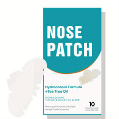 10 Pcs Hydrocolloid Nose Patches Blackhead Remover Strips