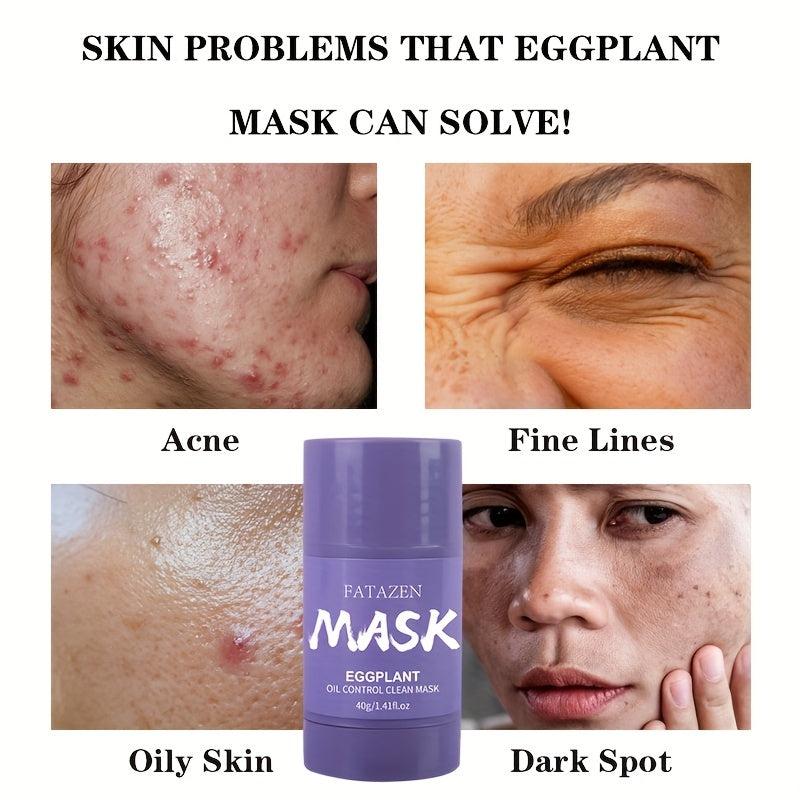 Egg Plant Purifying Clay Mask Stick for Face