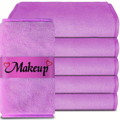 6 Pack Makeup Remover Cloth Microfiber Face Cloth Reusable Magic Eraser