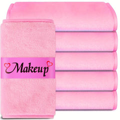 6 Pack Makeup Remover Cloth Microfiber Face Cloth Reusable Magic Eraser