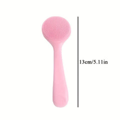 Facial Massage Brush for Exfoliation and Skincare