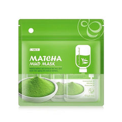 Longjing Matcha Scented Green Mud Mask 5g 12 Pack