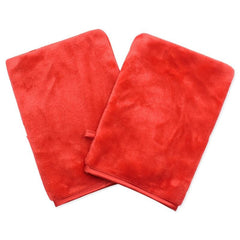 2 Pcs Makeup Remover Gloves Flannel Body Wash Mitts