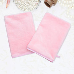 2 Pcs Makeup Remover Gloves Flannel Body Wash Mitts