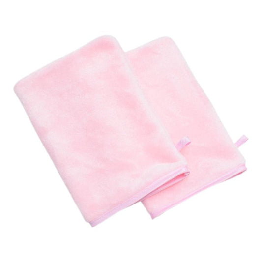 2 Pcs Makeup Remover Gloves Flannel Body Wash Mitts