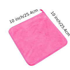 2-pack Reusable Makeup Removal Cloths - Gentle & Effective Cleansing