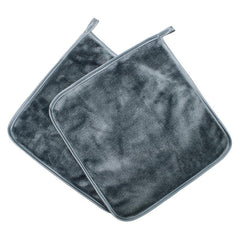 2-pack Reusable Makeup Removal Cloths - Gentle & Effective Cleansing