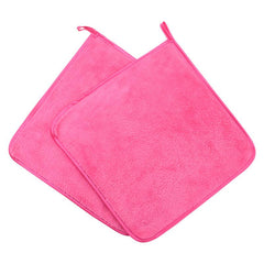 2-pack Reusable Makeup Removal Cloths - Gentle & Effective Cleansing