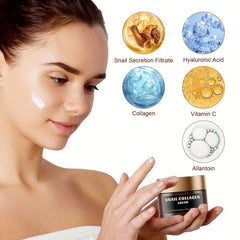 Snail Skin Tightening Collagen Face Cream 100g