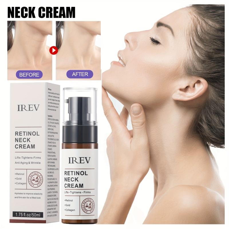 50ml Collagen Retinol Neck Cream - Skin Tightening Moisturizer for Youthful Glow