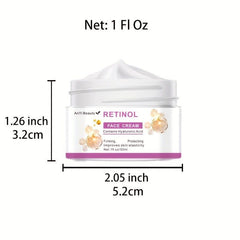 Hydrating Retinol Cream with Hyaluronic Acid for Face