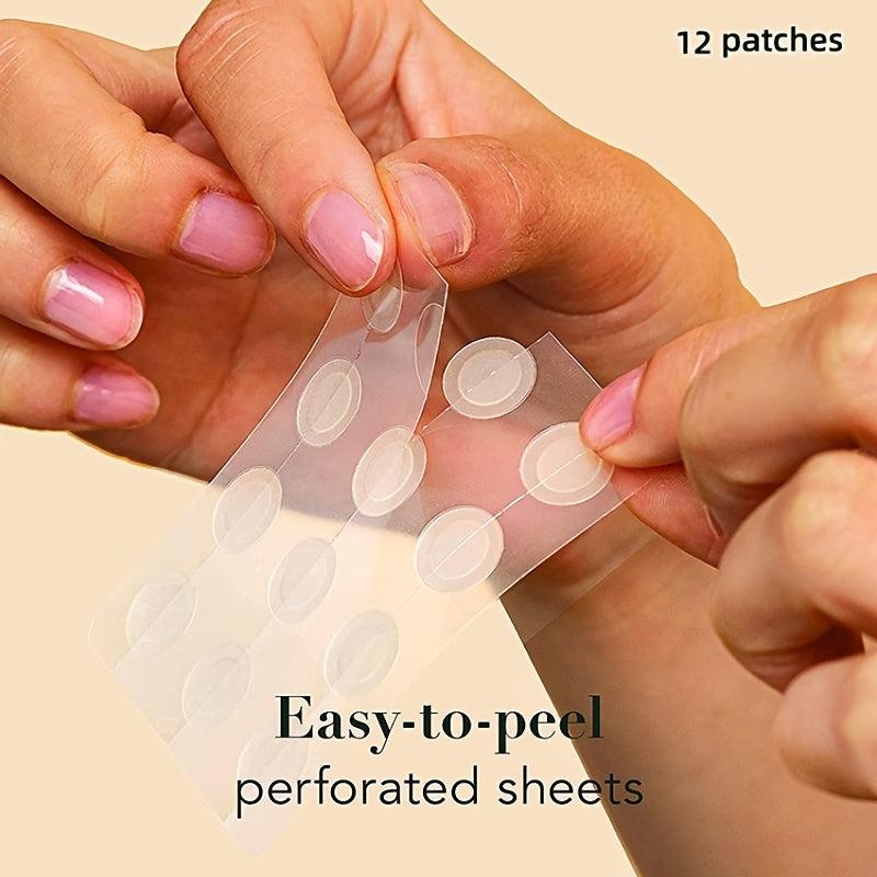 Hydrocolloid Acne Pimple Patches 12 Patches 12mm