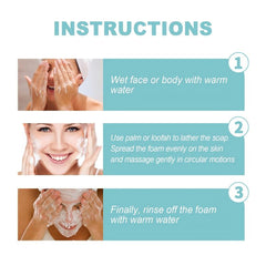Protein Mild Cream Cleanser Facial Cleansing Pore Softens Skin
