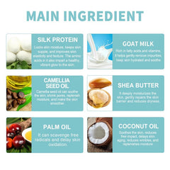 Protein Mild Cream Cleanser Facial Cleansing Pore Softens Skin
