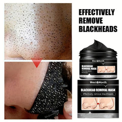 Bamboo Charcoal Tear off Mask Blackheads Pores Shrinking Hydration Mud Mask