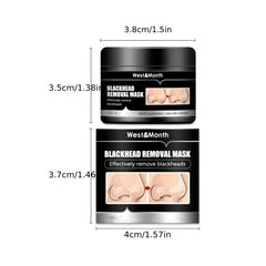 Bamboo Charcoal Tear off Mask Blackheads Pores Shrinking Hydration Mud Mask