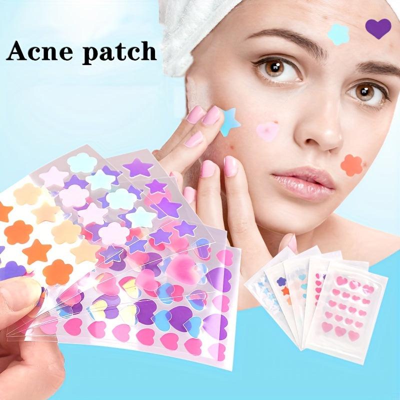 Colorful Hydrocolloid Acne Patch Acne Stickers For Women's Face Skin