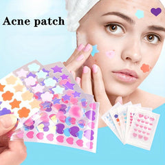 Colorful Hydrocolloid Acne Patch Acne Stickers For Women's Face Skin
