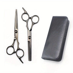 2pcs Hairdressing Scissors Professional Barber Salon Household Hair Cutting Scis