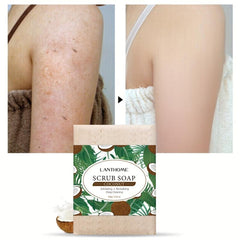 Coconut Scrub Soap Removes Dead Skin Tightens Hair