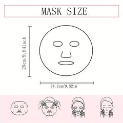 Disposable Full Face Masks for Facial Beauty and Health