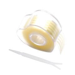600 Natural Heart Shaped Eyelid Makeup Stickers Invisible Double Eyelid Tape