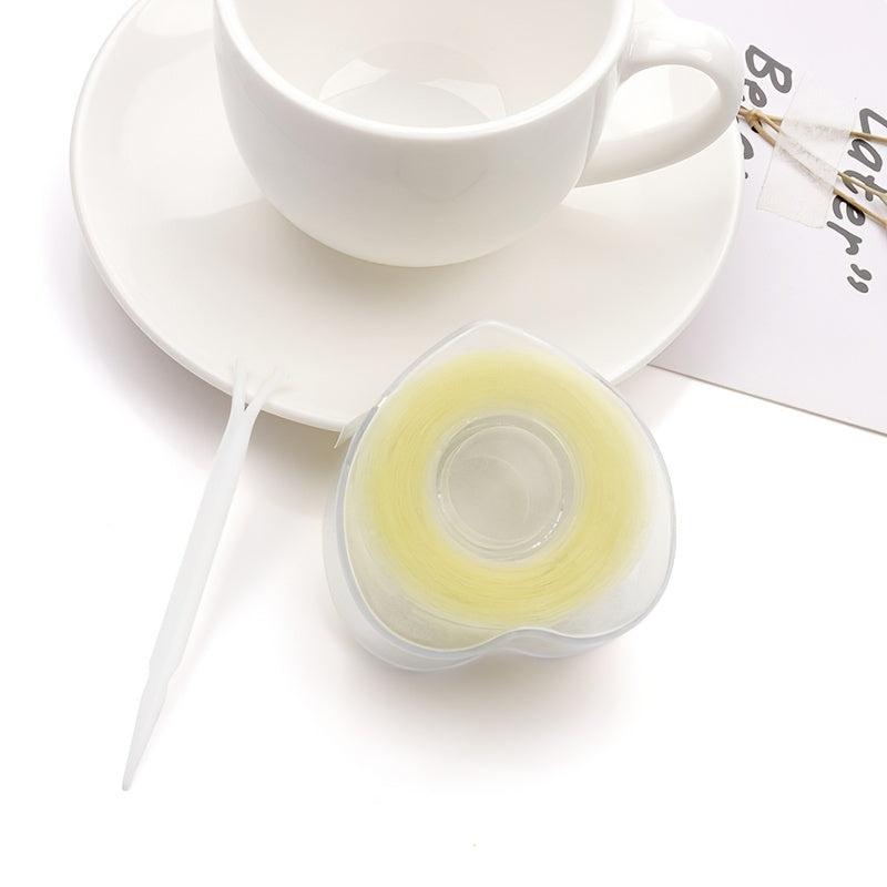 600 Natural Heart Shaped Eyelid Makeup Stickers Invisible Double Eyelid Tape