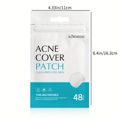 Hydrocolloid Acne Patches for Face - 48pcs Pimple Patch & Acne Stickers