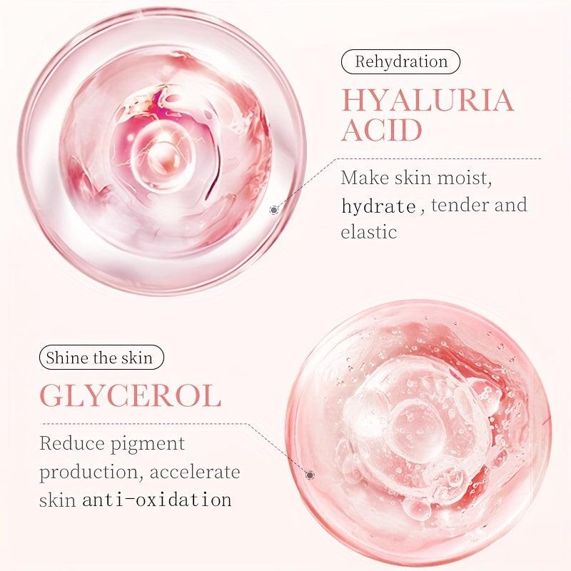 Rose Hyaluronic Acid 50ml Moisturizing Cream Face Moisturizer