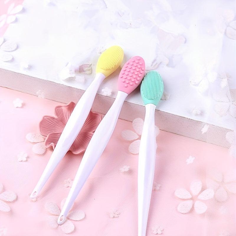 Double-sided Facial Cleaning Brush Blackhead Brush