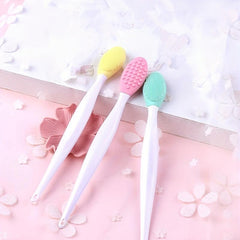 Double-sided Facial Cleaning Brush Blackhead Brush