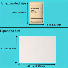 Disposable Large Towels 10 Pack Individually Wrapped