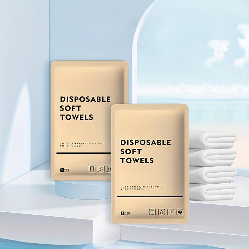 Disposable Large Towels 10 Pack Individually Wrapped