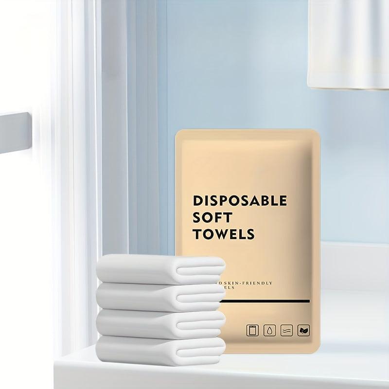 Disposable Large Towels 10 Pack Individually Wrapped