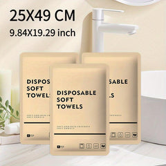 Disposable Large Towels 10 Pack Individually Wrapped