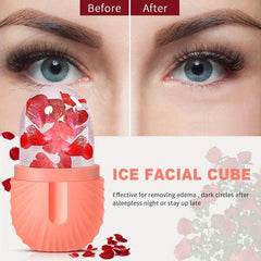 Ice Face Roller for Puffiness Relief & Skin Care