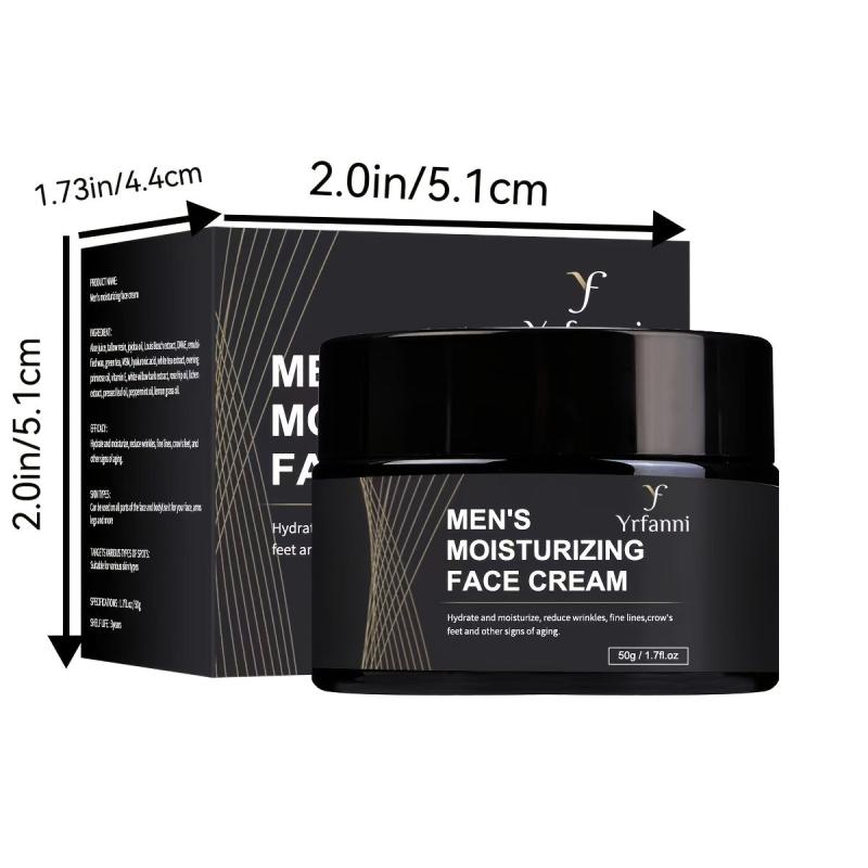 Men's Moisturizing Cream Soothes Dry Skin Tightens Pores Smooth Wrinkles