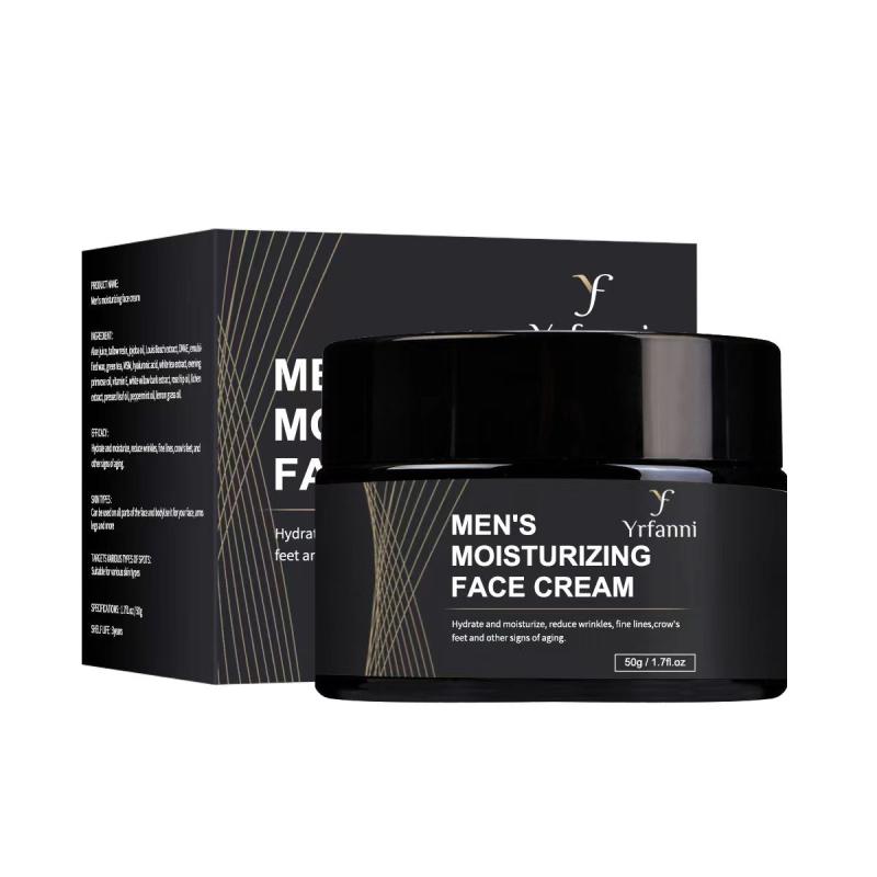 Men's Moisturizing Cream Soothes Dry Skin Tightens Pores Smooth Wrinkles