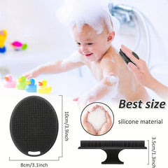 Silicone Body Scrubber Face Cleansing Exfoliator