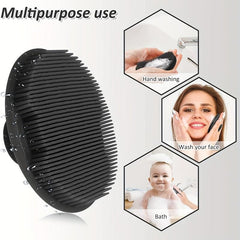 Silicone Body Scrubber Face Cleansing Exfoliator