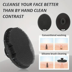 Silicone Body Scrubber Face Cleansing Exfoliator