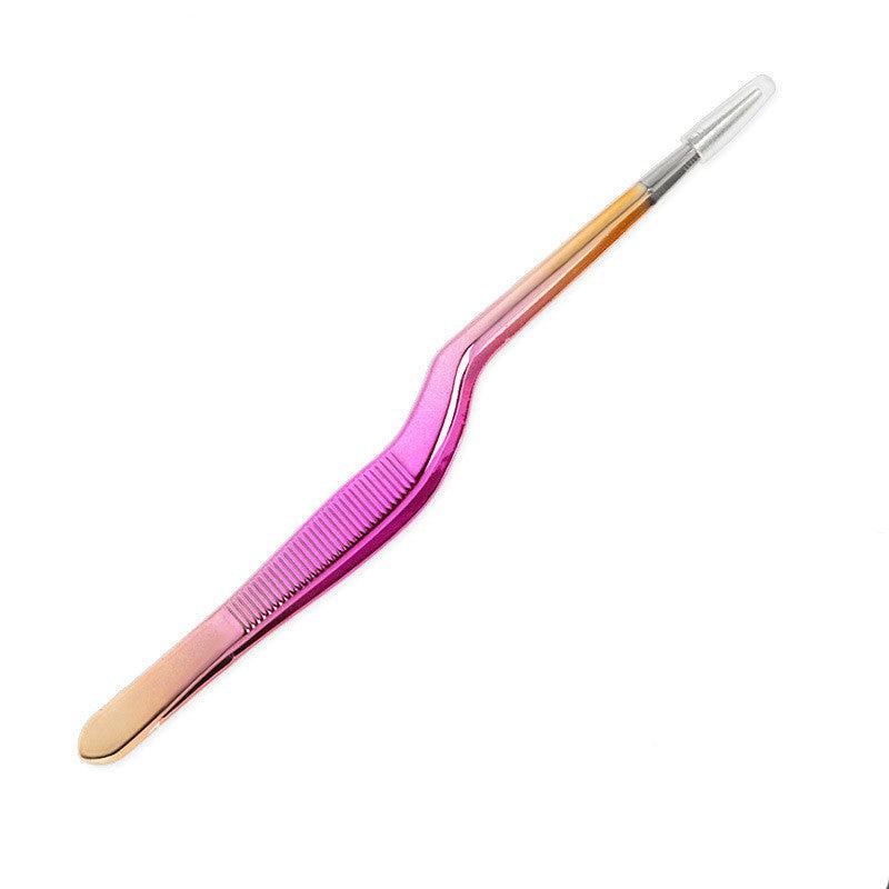 Hypoallergenic Ear Clip Eyebrow Tweezers for Eyelash Extension