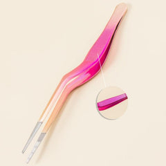 Hypoallergenic Ear Clip Eyebrow Tweezers for Eyelash Extension