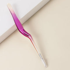 Hypoallergenic Ear Clip Eyebrow Tweezers for Eyelash Extension