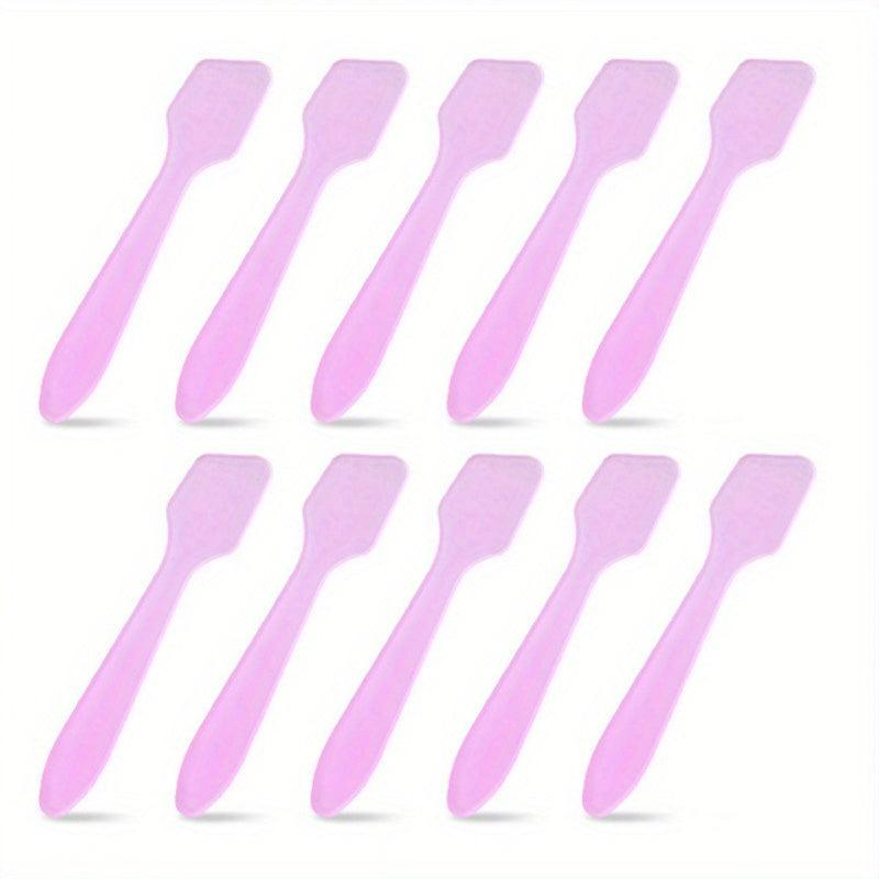10Pcs Set Facial Mask Sticks Cosmetic Spatulas Plastic Face Mask
